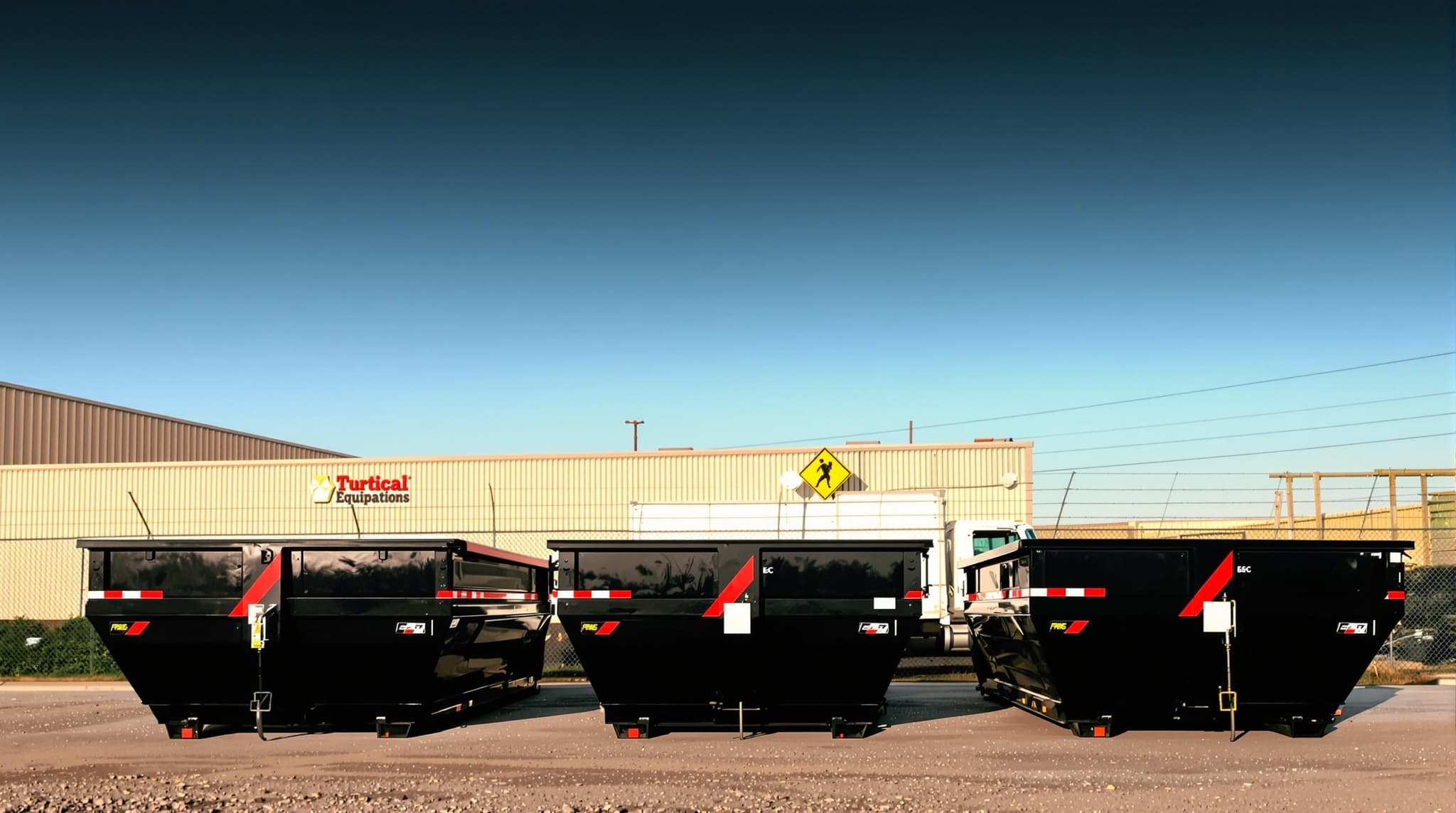 Dumpster Partner containers ready for delivery